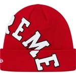 Supreme New Era Big Arc Beanie (FW20) - Red