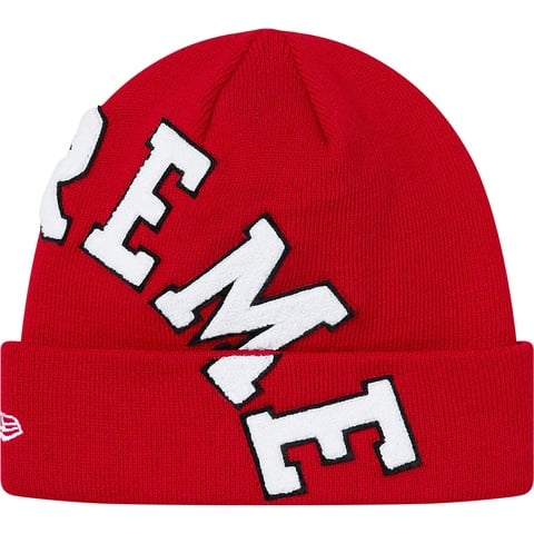 Supreme New Era® Big Arc Beanie - Red