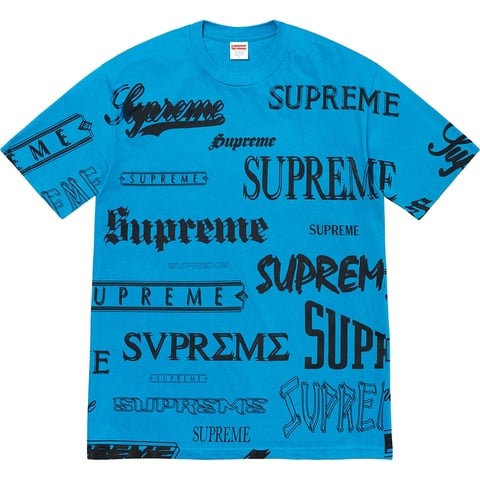 Multi Logo Tee - fall/winter 2020 - Supreme