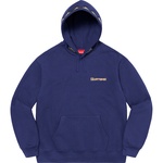 Supreme Pharaoh Studded Hooded Sweatshirt (FW20) - Washed Navy