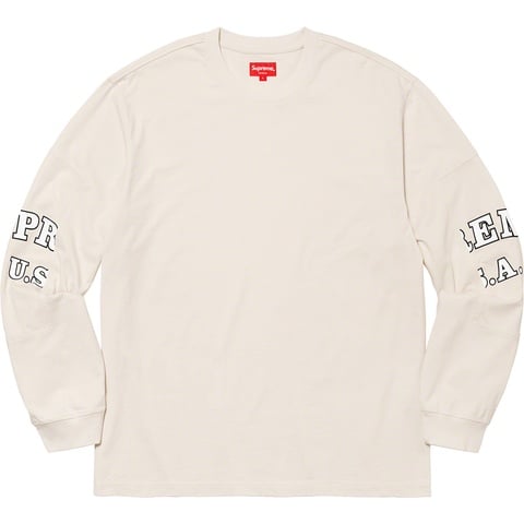 Supreme Cutout Sleeves L/S Top - Natural