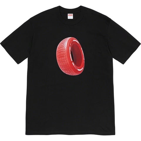 Supreme Tire Tee - Black