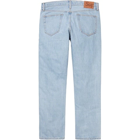 Supreme Stone Washed Slim Jean - Stone Washed Indigo