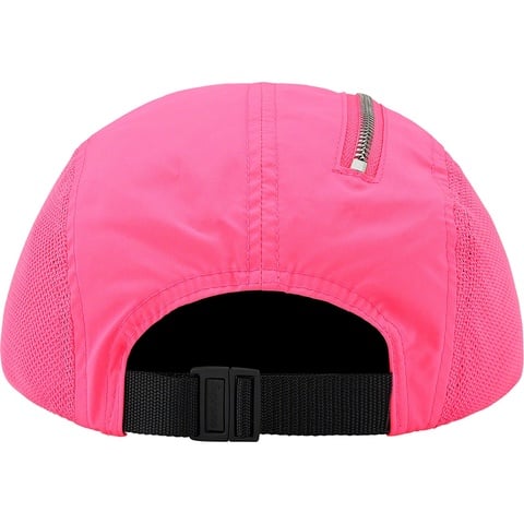 Supreme Zip Mesh Camp Cap - Bright Pink