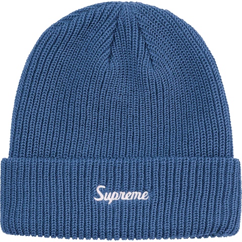 Supreme Loose Gauge Beanie 1 - Light Indigo