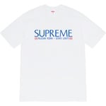 Supreme Nuova York Tee (FW20) - White