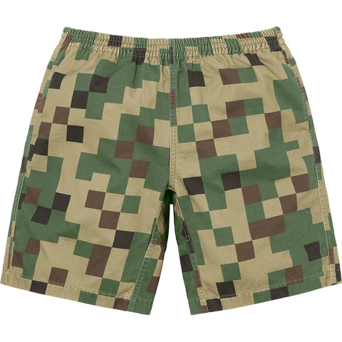 Supreme Military Twill Short - Olive Digi Camo