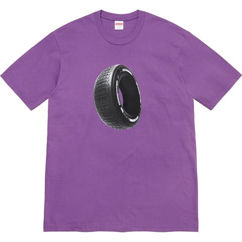 Supreme Tire Tee - Purple