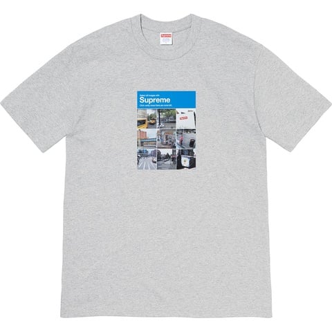Supreme Verify Tee - Heather Grey
