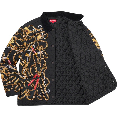 Supreme Chains Quilted Jacket キルティングSサイズ SUPREME/シュプリーム】よりChains Quilted Jacket を買取入荷致しまし