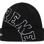 Supreme New Era Big Arc Beanie (FW20) - Black