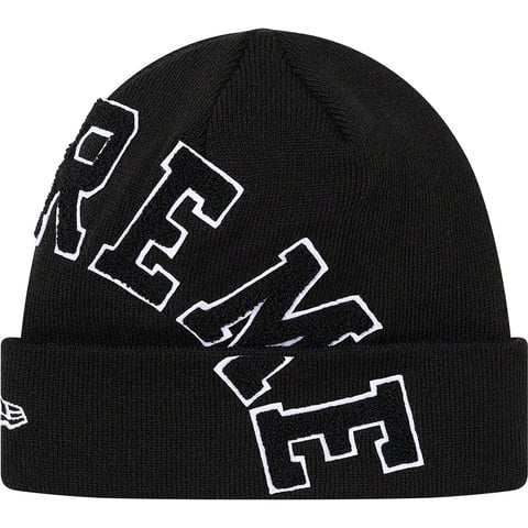 Supreme New Era® Big Arc Beanie - Black