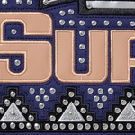 Supreme Pharaoh Studded Hooded Sweatshirt (FW20) - Washed Navy