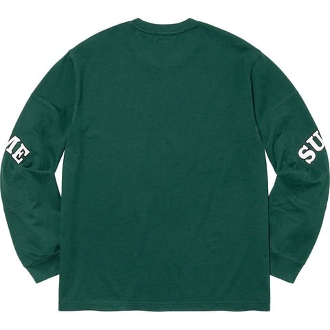 Supreme Cutout Sleeves L/S Top - Dark Teal