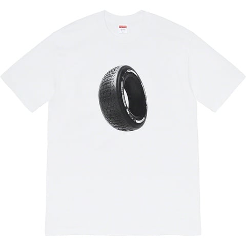 Supreme Tire Tee - White