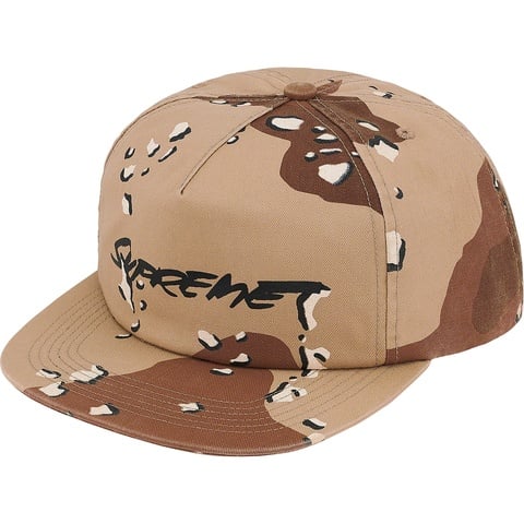 Supreme Futura Logo 5-Panel - Chocolate Chip Camo