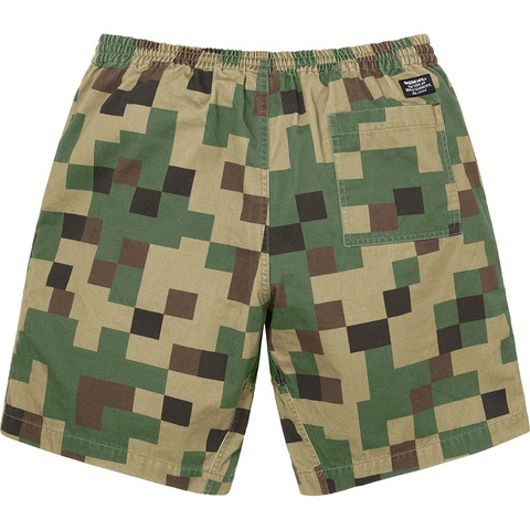 Supreme Military Twill Short - Olive Digi Camo