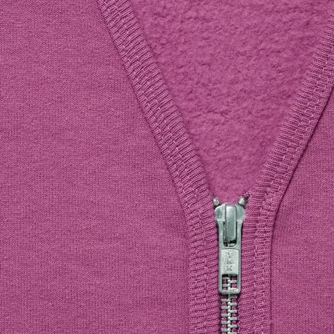 Supreme Zip Up Sweat Vest - Bright Purple