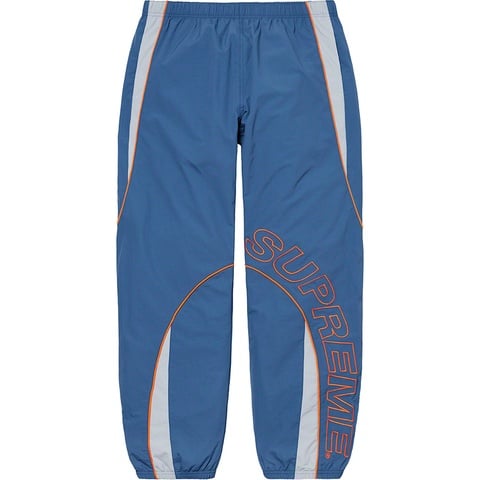 Supreme Piping Track Pant - Pale Blue