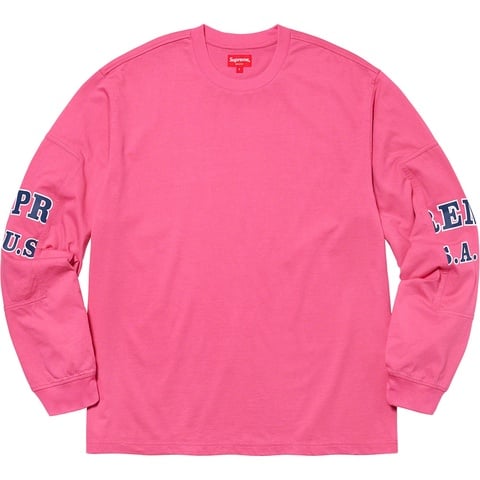 Supreme Cutout Sleeves L/S Top - Pink