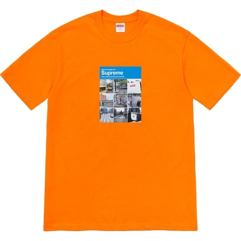 Supreme Verify Tee - Orange