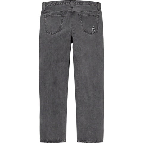 Supreme Regular Jean - Washed Black
