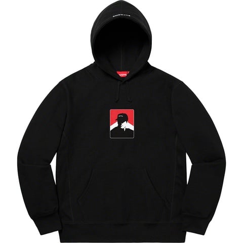 Supreme Portrait Hooded Sweatshirt - Black