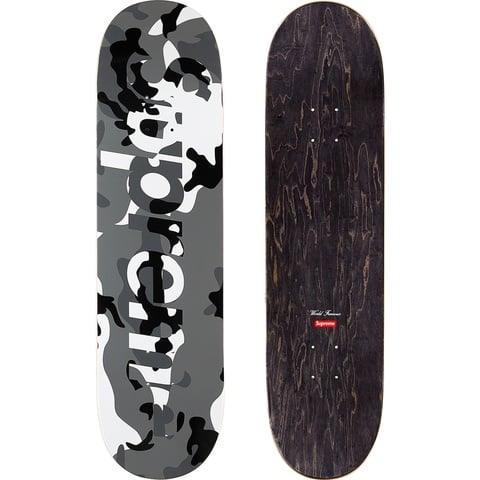 Camo Logo Skateboard - fall/winter 2020 - Supreme