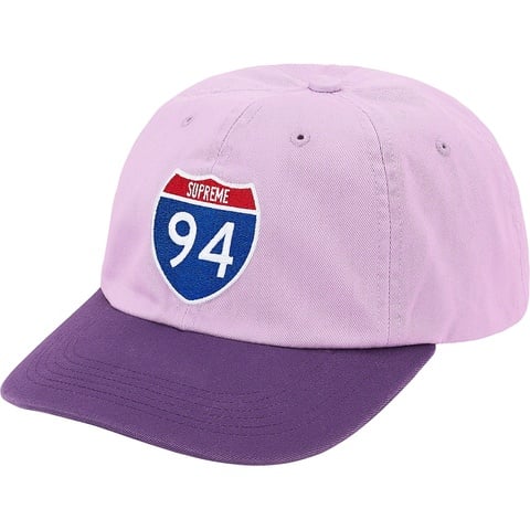 Supreme Interstate 6-Panel - Purple