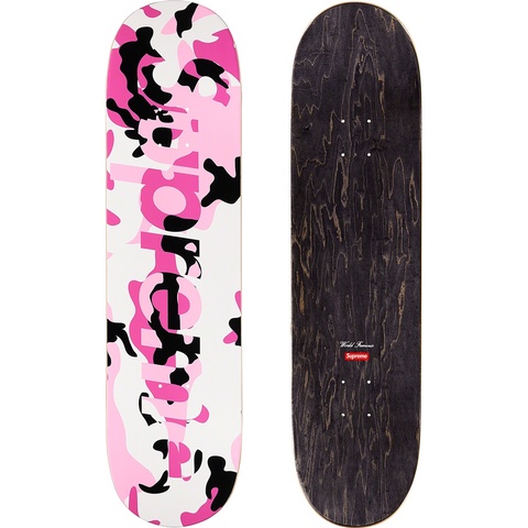 Camo Logo Skateboard - fall/winter 2020 - Supreme