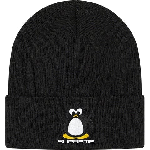 Supreme Penguin Beanie - Black