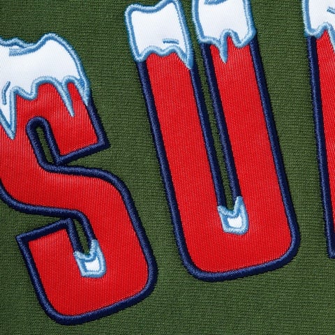Supreme Icy Arc Hooded Sweatshirt - Green