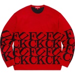 Supreme Fuck Sweater (FW20) - Red