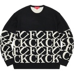 Supreme Fuck Sweater (FW20) - Black