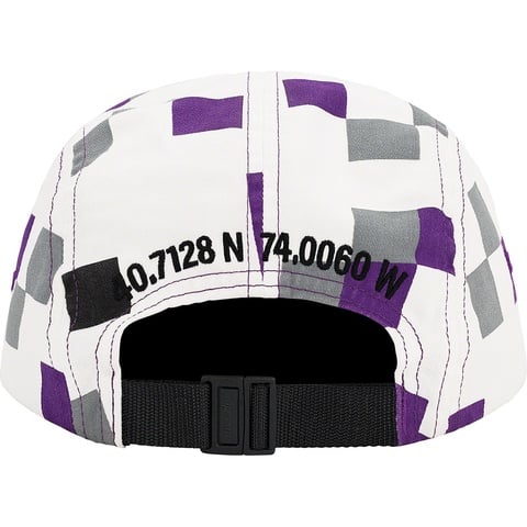 Supreme Military Camp Cap - Purple Digi Camo