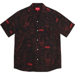 Supreme Receipts Rayon S S Shirt (FW20) - Black