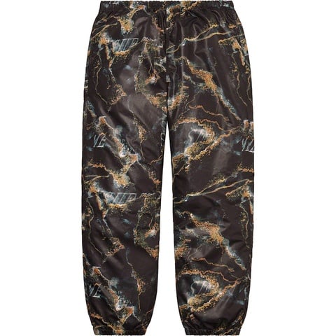 Supreme Marble Track Pant - Black