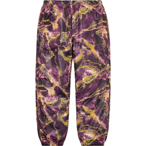 Supreme Marble Track Pant - Purple