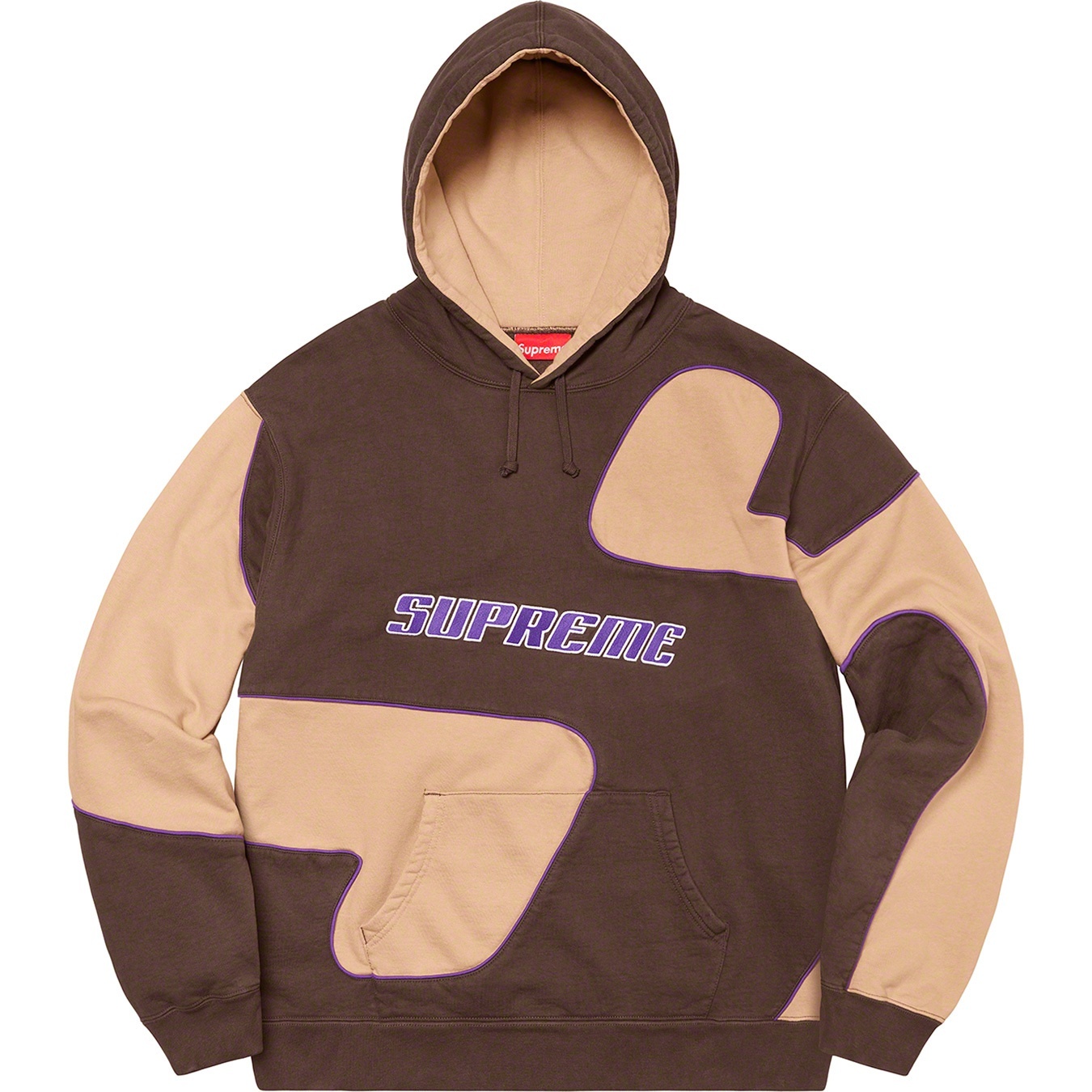 Supreme Big S Hooded Sweatshirt (FW20) - Brown - $158