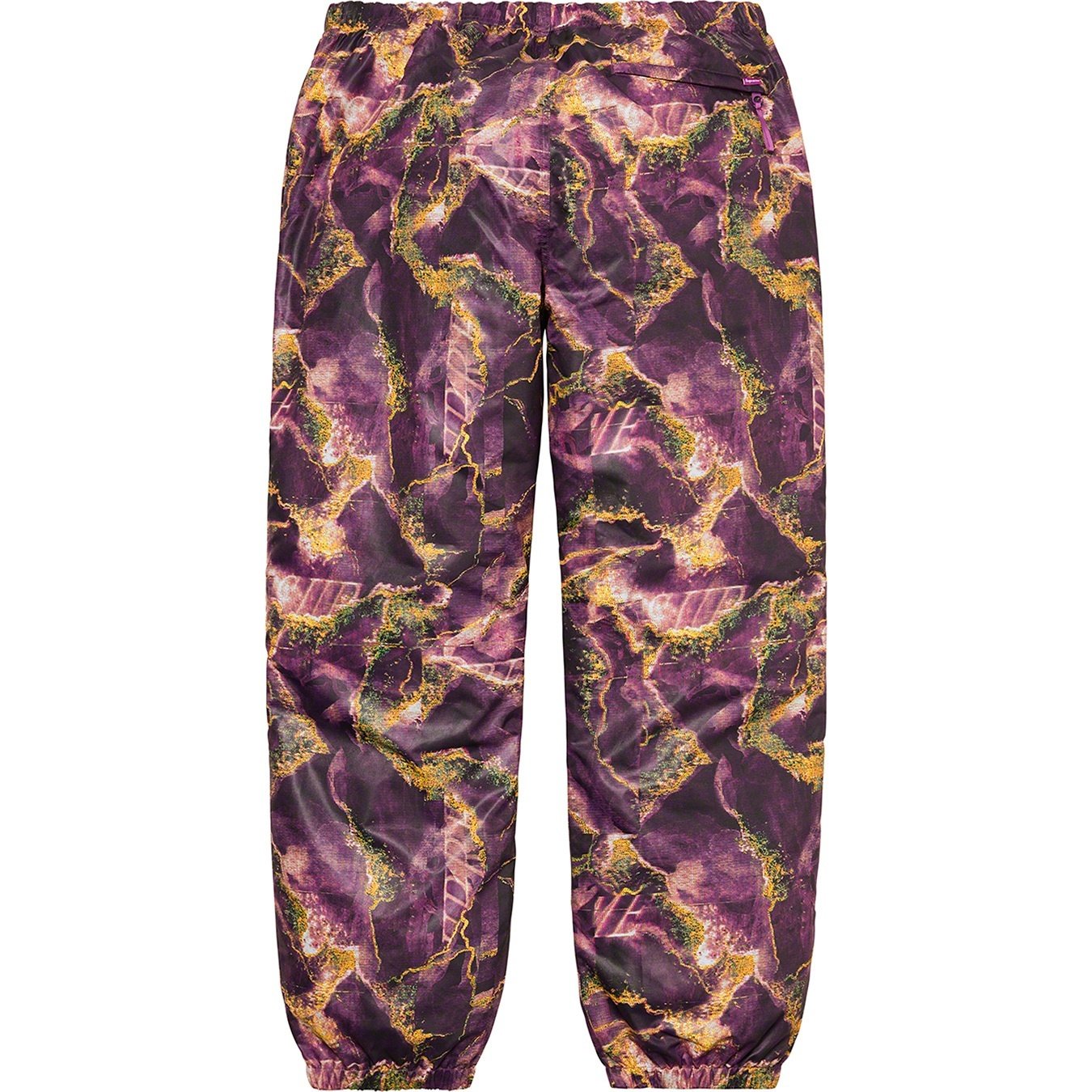 Supreme Marble Track Pant (FW20) - Purple - $128