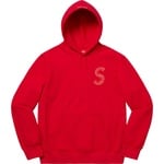 Supreme S Logo Hooded Sweatshirt (FW20) - Red