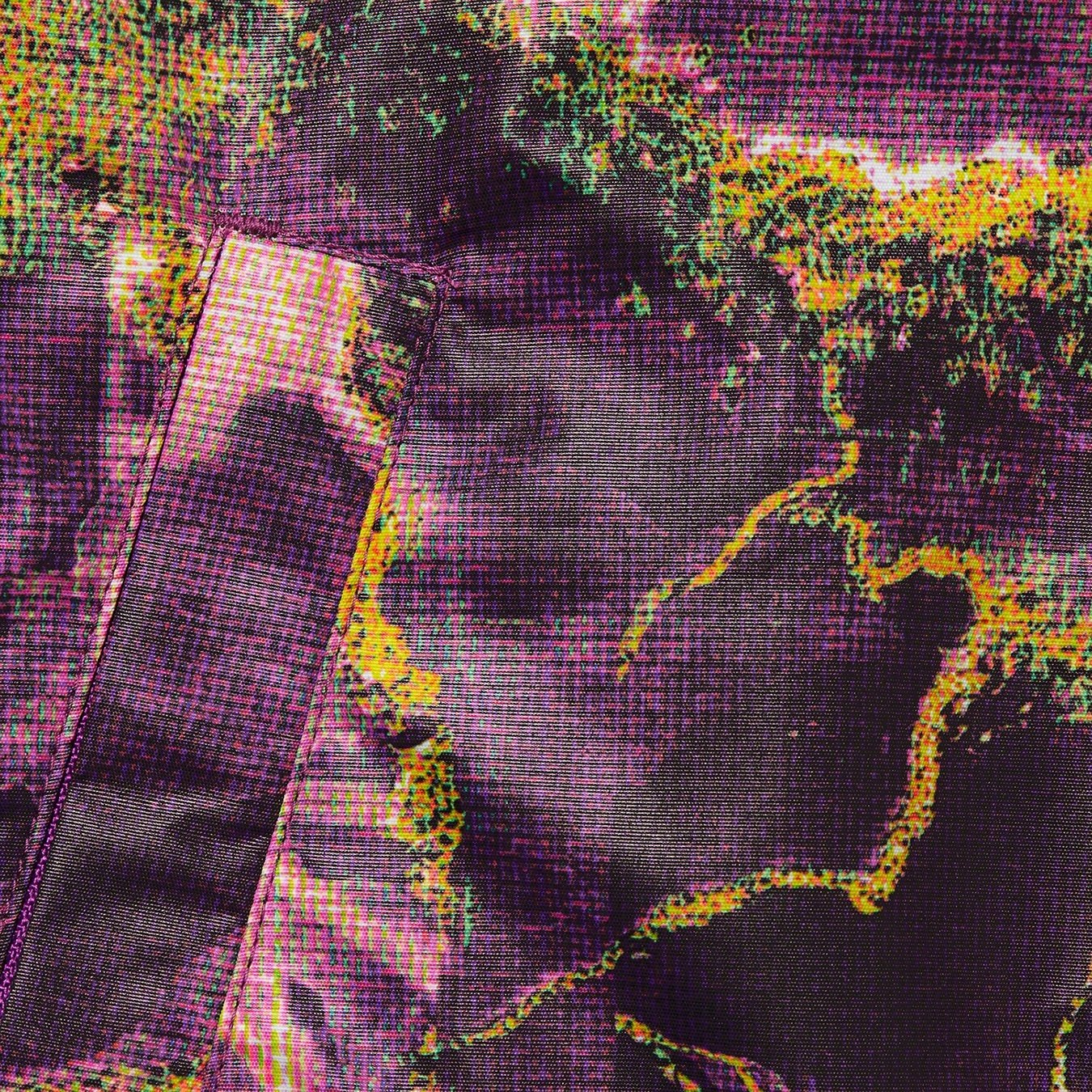 Supreme Marble Track Jacket (FW20) - Purple - $158