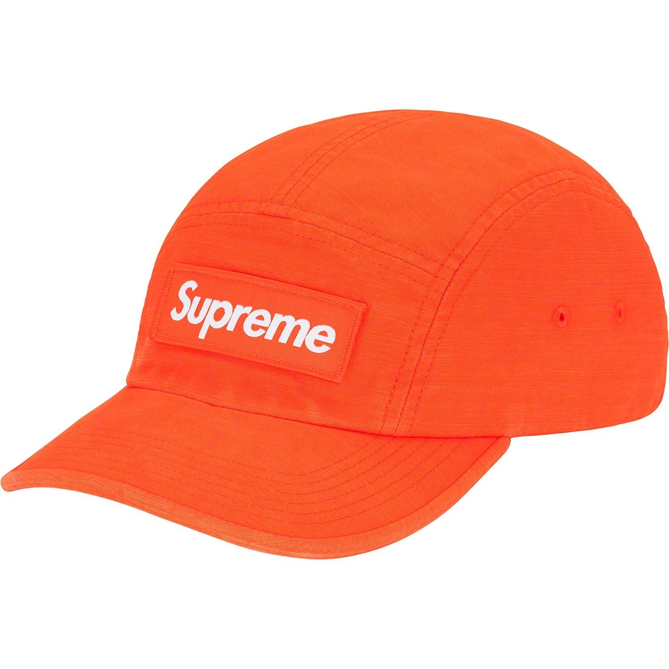 Supreme Military Camp Cap (FW20) - Orange - $48
