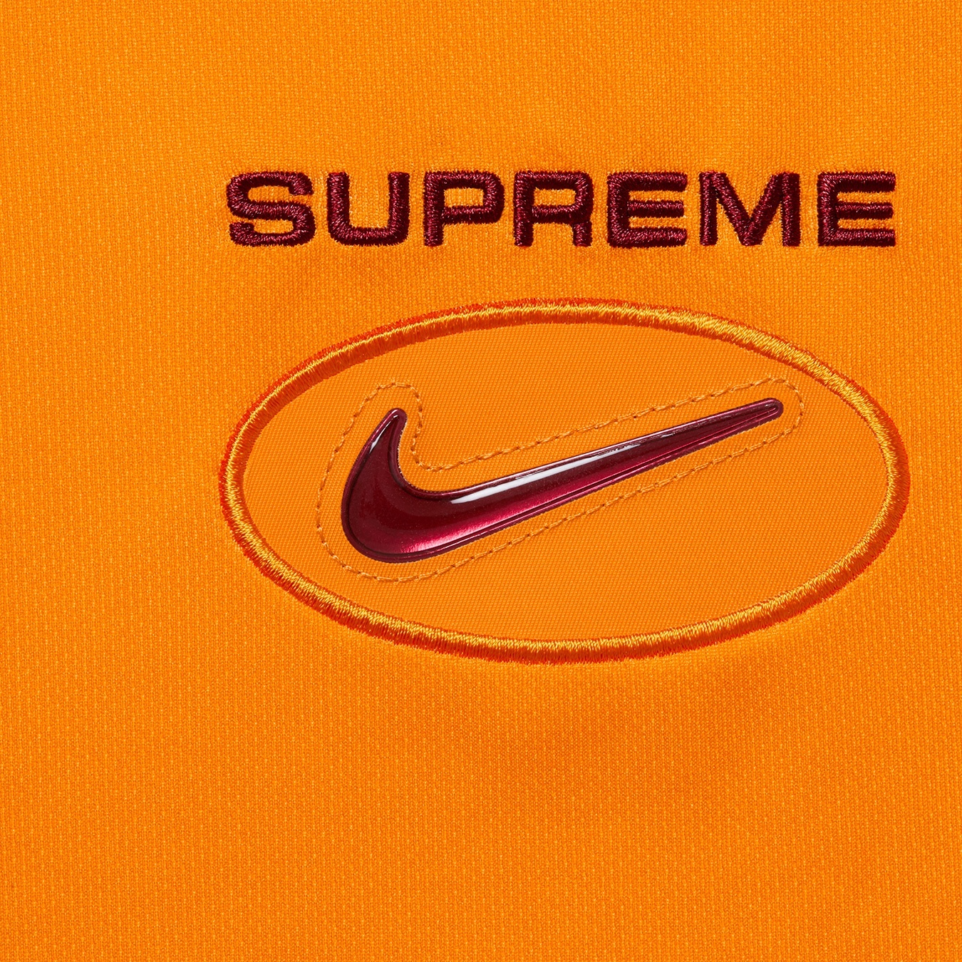 Supreme Supreme Nike Jewel Stripe Soccer Jersey (FW20) - Orange - $118