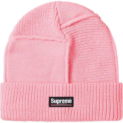 Supreme Paneled Seam Beanie - Pink