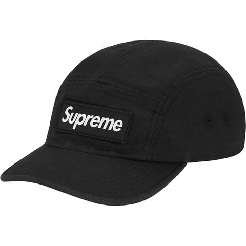 Supreme Military Camp Cap - Black