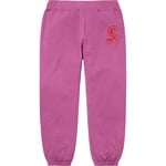 Supreme S Logo Sweatpant (FW20) - Bright Purple