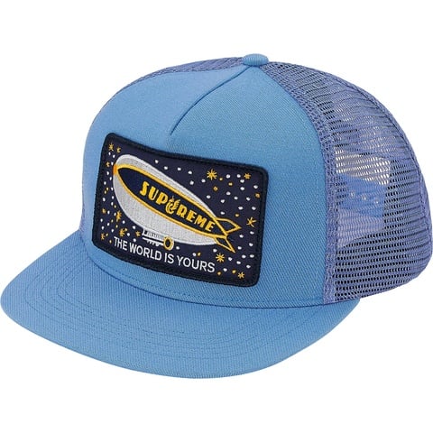 Supreme Blimp Mesh Back 5-Panel - Light Blue