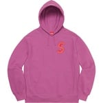 Supreme S Logo Hooded Sweatshirt (FW20) - Bright Purple