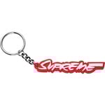Supreme Futura Logo Keychain (FW20) - Red